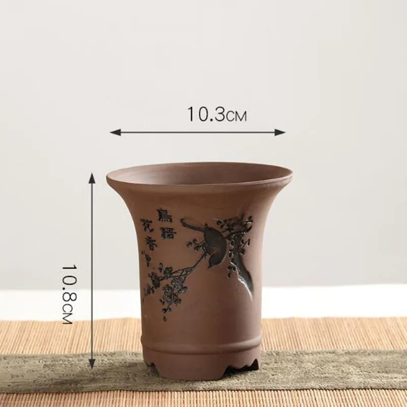 Blumen topf chinesischer stil