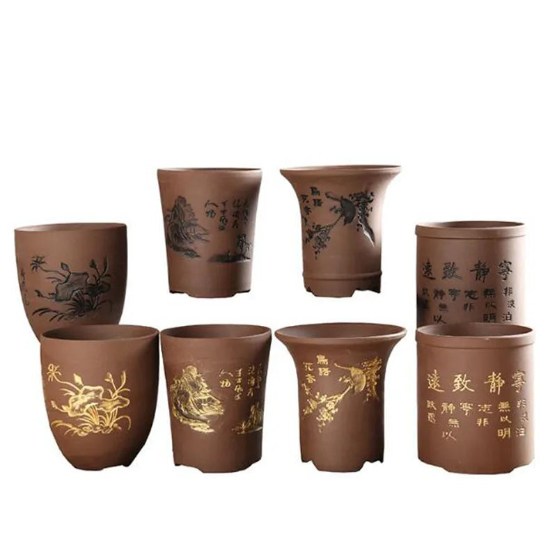 Blumen topf chinesischer stil