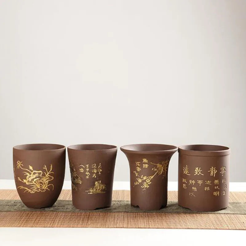 Blumen topf chinesischer stil